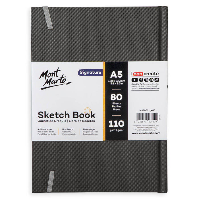 Hardbound Sketch Book Signature 110gsm A5