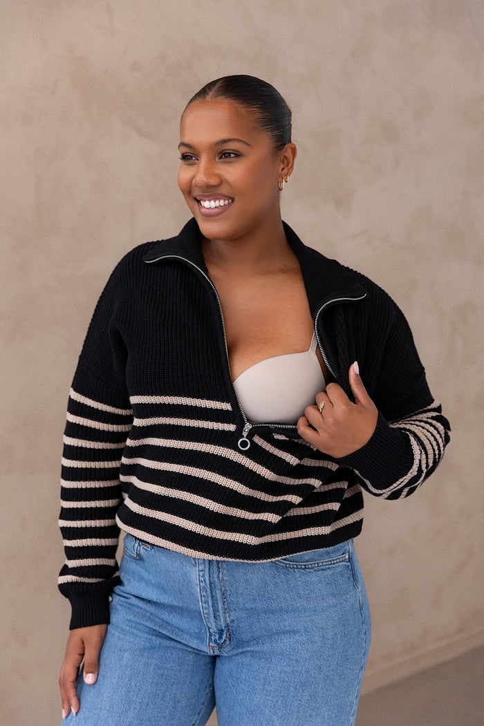 Harry Knit - Dune Stripe