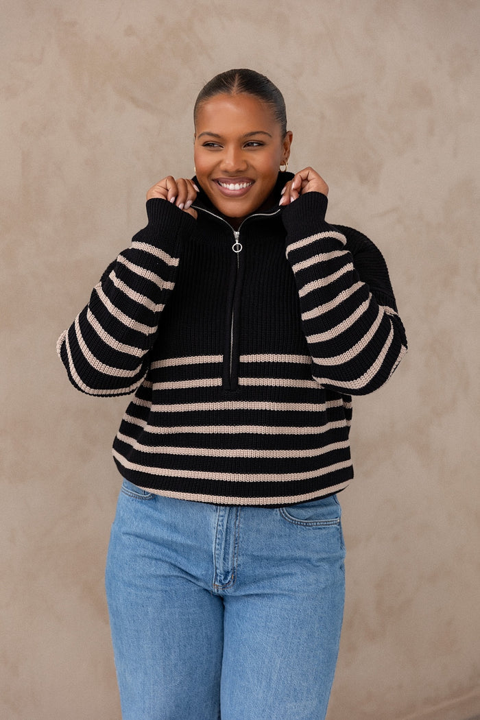 Harry Knit - Dune Stripe
