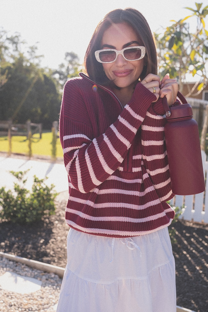 Harry Knit - Rhubarb Stripe