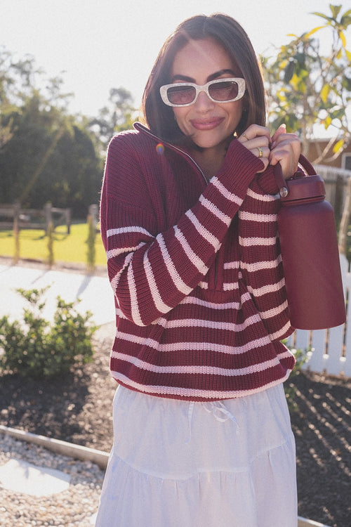 Harry Knit - Rhubarb Stripe