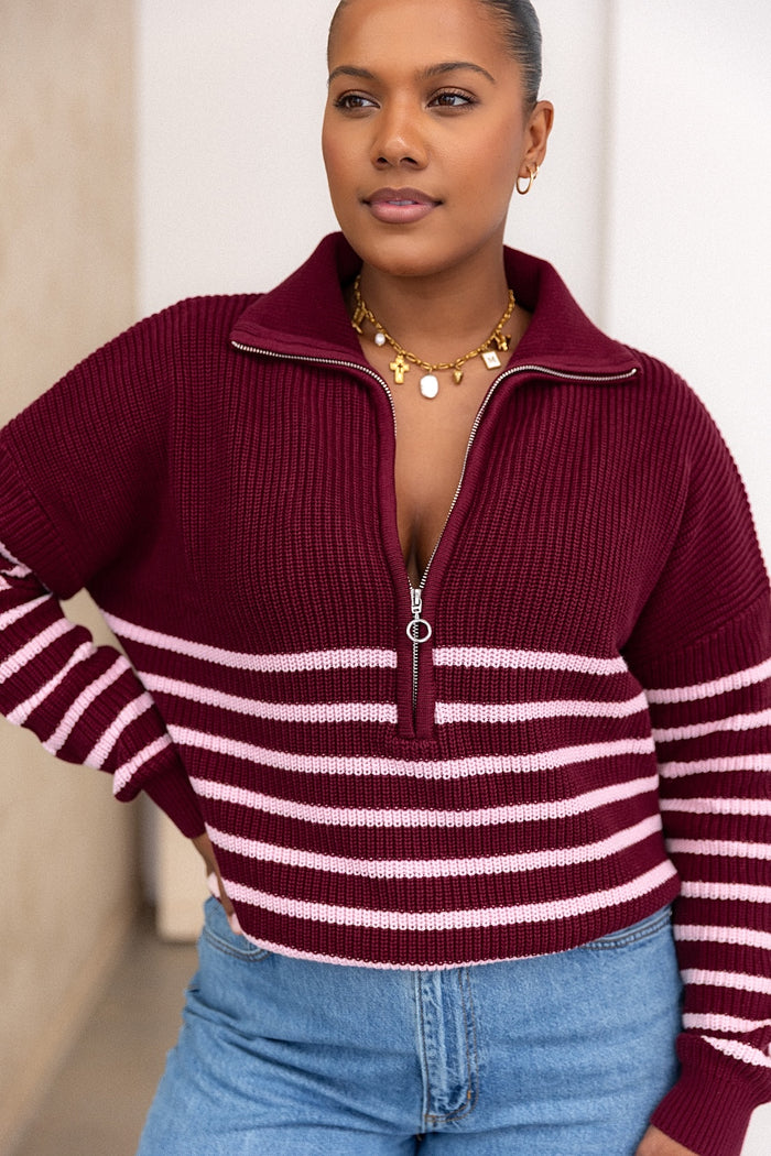 Harry Knit - Rhubarb Stripe