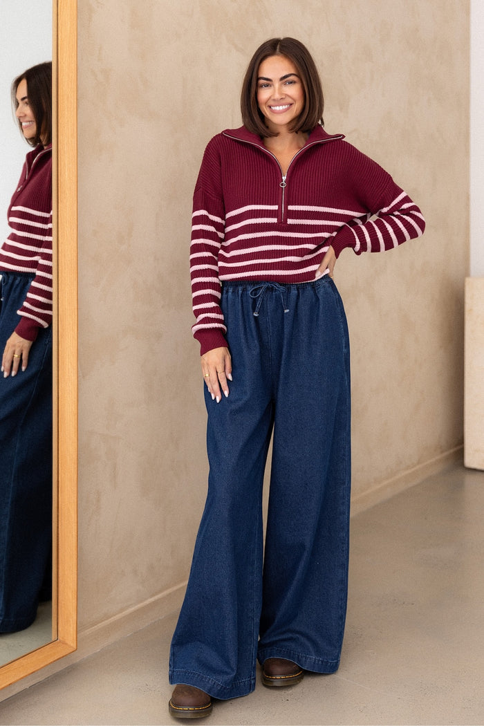 Harry Knit - Rhubarb Stripe