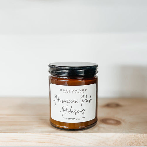 HAWAIIAN PINK HIBISCUS | CANDLE BAR CANDLE
