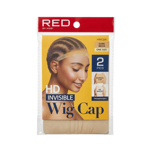 HD Invisible Wig Cap 2pcs [Dark Beige] #HWC24
