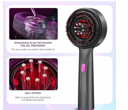 Head Massage Comb With Ergonomic Non-Slip Handle, Multi-Functional Scalp Grooming Tool - SD Cosmetics Care