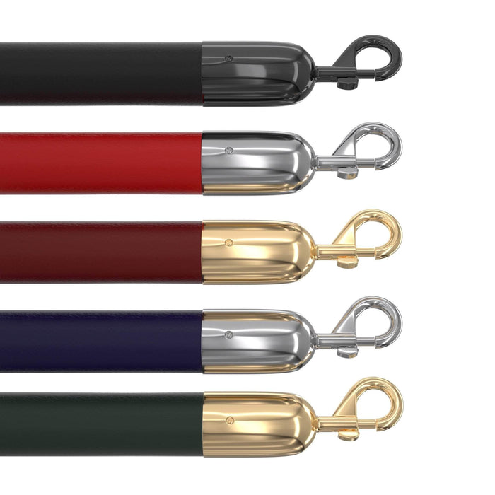 Heavy - Duty Naugahyde Hanging Ropes for Stanchion Posts - Montour Line - Crowd Control Warehouse