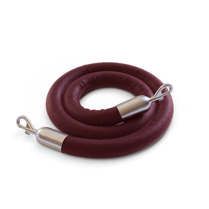 6 FT. / MAROON / SATIN STAINLESS STEEL