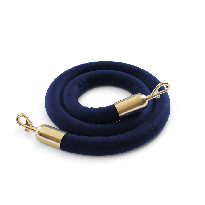 4 FT. / NAVY BLUE / POLISHED BRASS