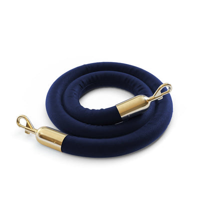 4 FT. / NAVY BLUE / POLISHED BRASS
