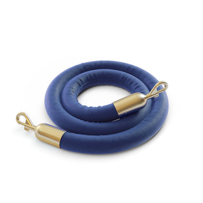 6 FT. / BLUE / SATIN BRASS