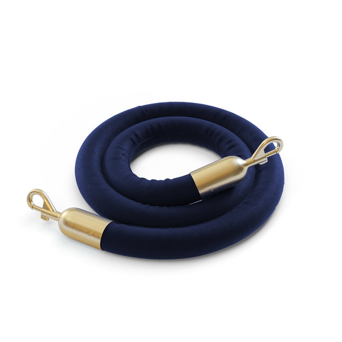 12 FT. / NAVY BLUE / SATIN BRASS