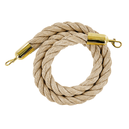 Heavy - Duty Poly Hemp Ropes - Montour Line - Crowd Control Warehouse