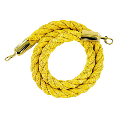 4 FT. / YELLOW / POLISHED BRASS