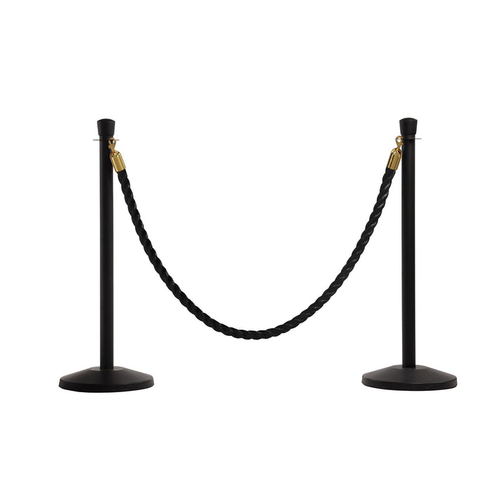 Heavy - Duty Twisted Polypropylene Ropes for Stanchion Posts - Montour Line - Crowd Control Warehouse