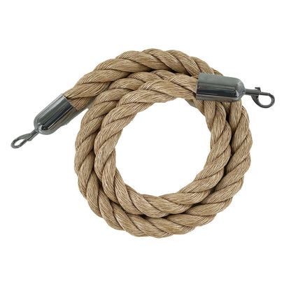 8 FT. / HEMP / SATIN STAINLESS STEEL