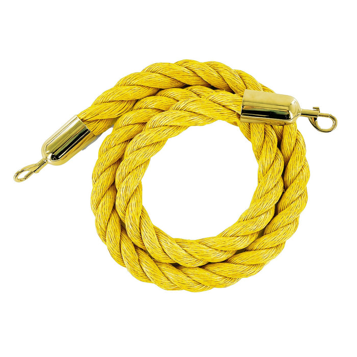 8 FT. / YELLOW / POLISHED BRASS