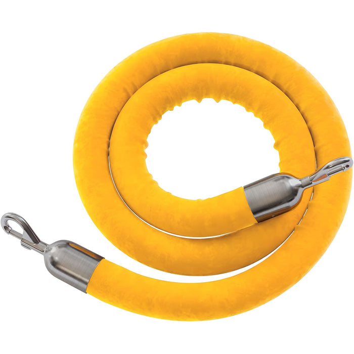 6 FT / GOLD ROPE / SATIN STAINLESS STEEL SNAP ENDS
