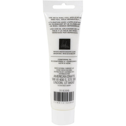 Use the Heidi Swapp Transfer Medium to transfer images onto your projects with the help of your Minc machine (sold separately). This package contains 3oz of foil transfer medium. Imported. Available at Embellish Away located in Bowmanville Ontario Canada.