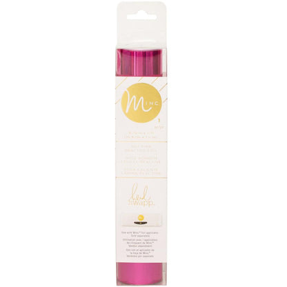 American Crafts-Minc Reactive Foil Roll. Add a unique texture and look to your paper crafts and more! This package contains one 6-1/4 inch by 5 ft sheet rolled into one container. Comes in a variety of assorted colors. Each sold separately. Imported. Available at Embellish Away located in Bowmanville Ontario Canada.