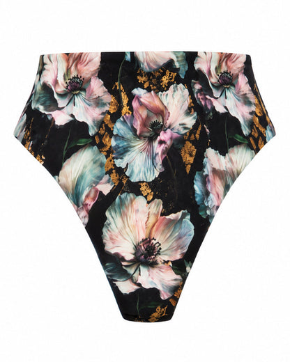 Outline image of Hi Cut Smoothing Kini Bottom - Mystic Poppy