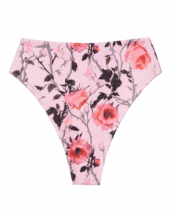 Outline image of Hi Cut Smoothing Kini Bottom - Rose Thistle
