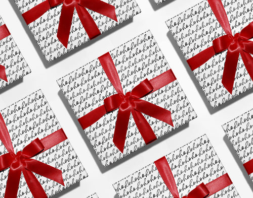 hohoho Gift Wrap