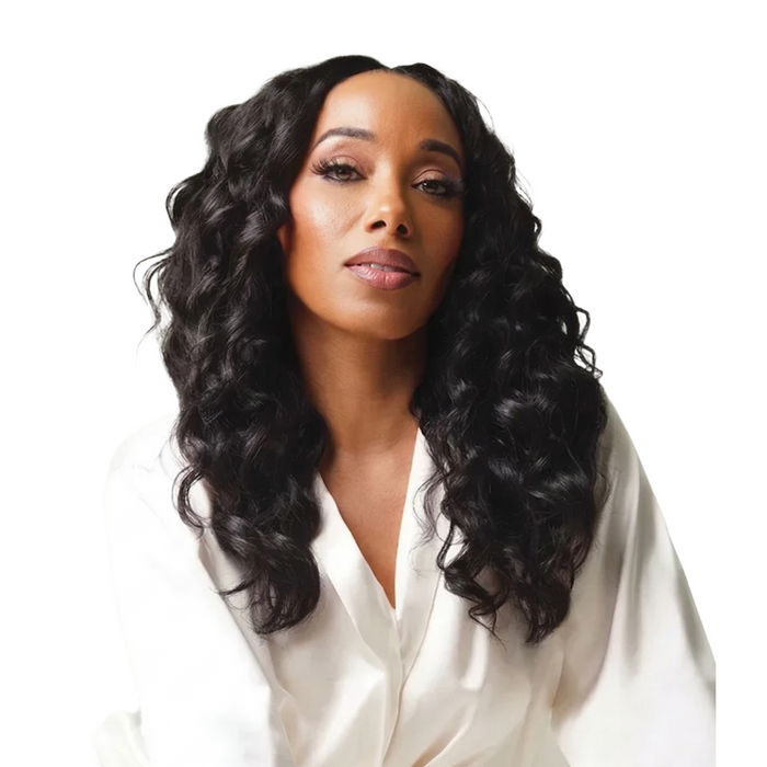 Hollywood Feather Crochet Braid Ocean 18"