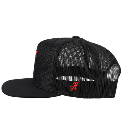 Hooey "7050T-BK" Texas Tech Black Snap Back Cap