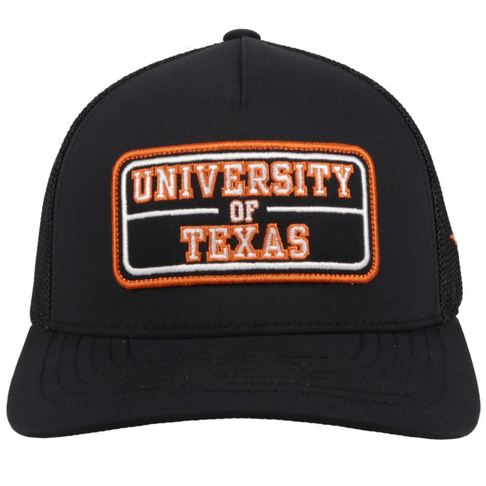 Hooey University of Texas Patch Black Flexfit Cap