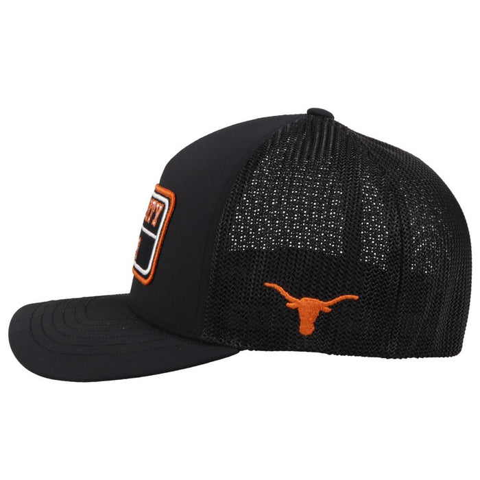 Hooey University of Texas Patch Black Flexfit Cap
