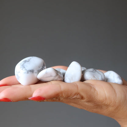 howlite tumbled stones