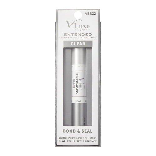 i Envy Vluxe Extended Bond & Seal Clear Natural Lash 0.15oz/4.5g - ikatehouse