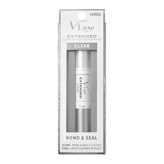 i Envy Vluxe Extended Bond & Seal Clear Natural Lash 0.15oz/4.5g - ikatehouse