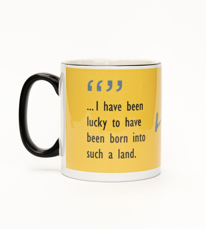 I have been lucky ... - Sir Kyffin Williams Mug or Coaster