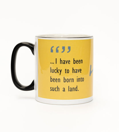I have been lucky ... - Sir Kyffin Williams Mug or Coaster
