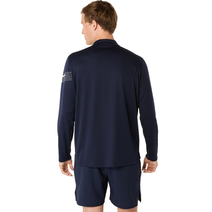 Asics Icon LS 1/2 Zip Men's  - Midnight