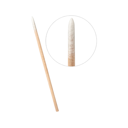 InLei® - COTTONIES - Wooden Sticks with Pointed Cotton Tips (100pcs)