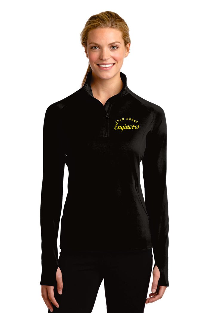 Iron Horse 1/4 Zip Pullover- Ladies, Unisex
