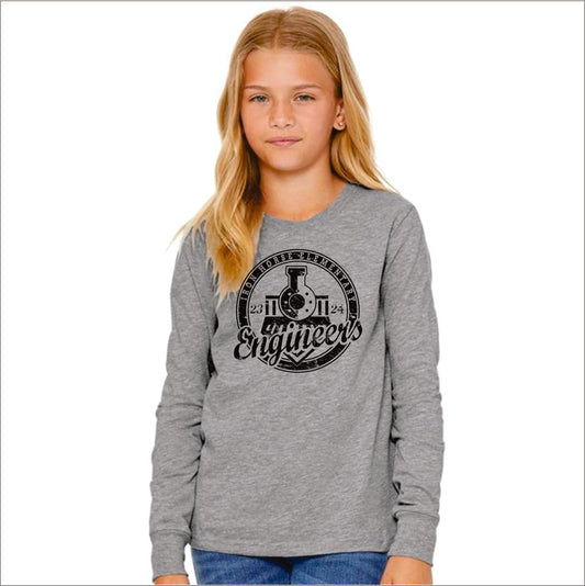 Iron Horse Bella Canvas Long Sleeve Tee- Youth, Ladies, Unisex sizes