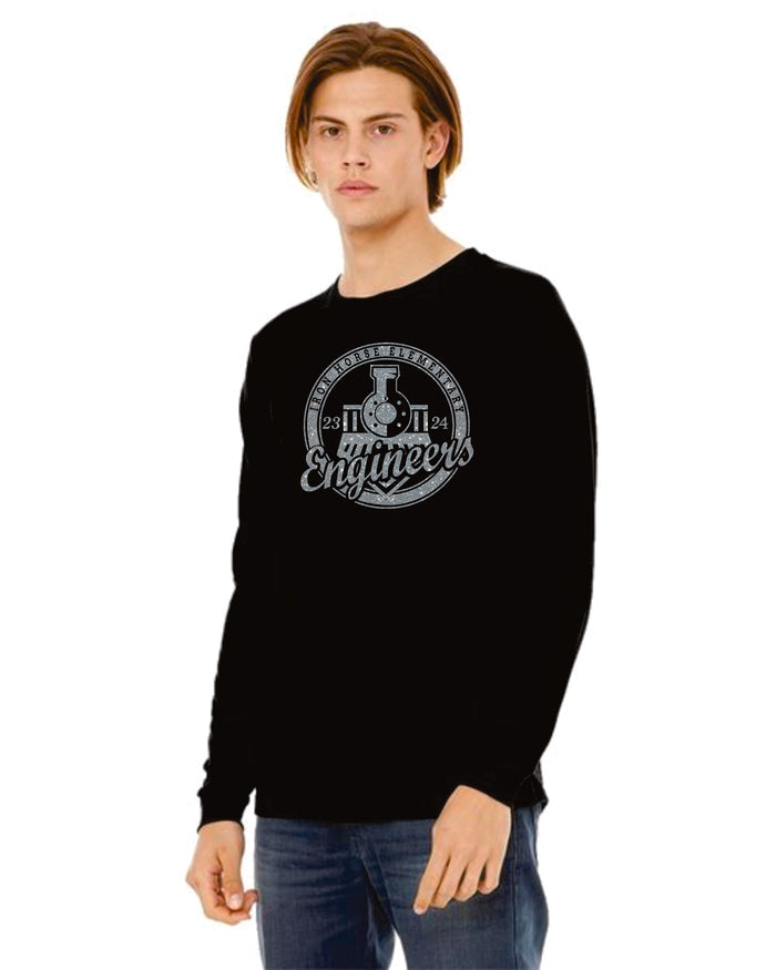 Iron Horse Bella Canvas Long Sleeve Tee- Youth, Ladies, Unisex sizes