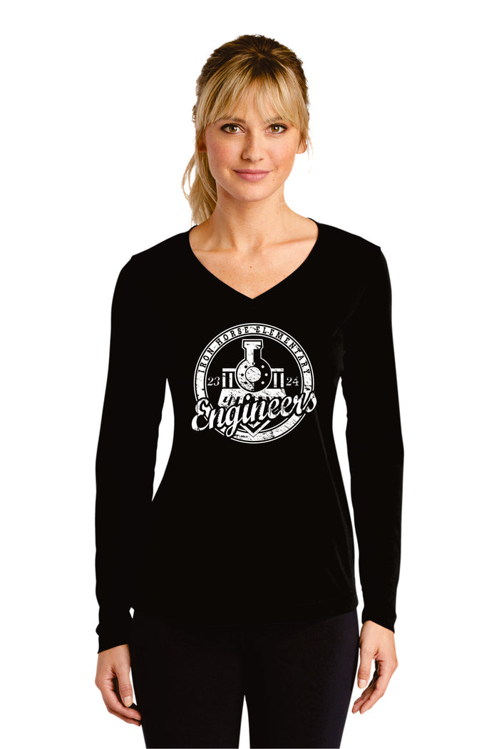 Iron Horse Wicking Long Sleeve Tee- Ladies, Unisex, and Youth