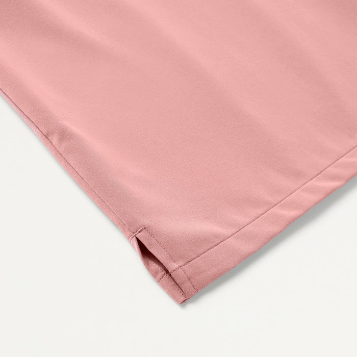 JAANUU Notched V - Neck Scrub Top Mauve - Get Scrubbed