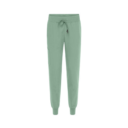 JAANUU Silex Knit - Waist Scrub Jogger Sage - Get Scrubbed