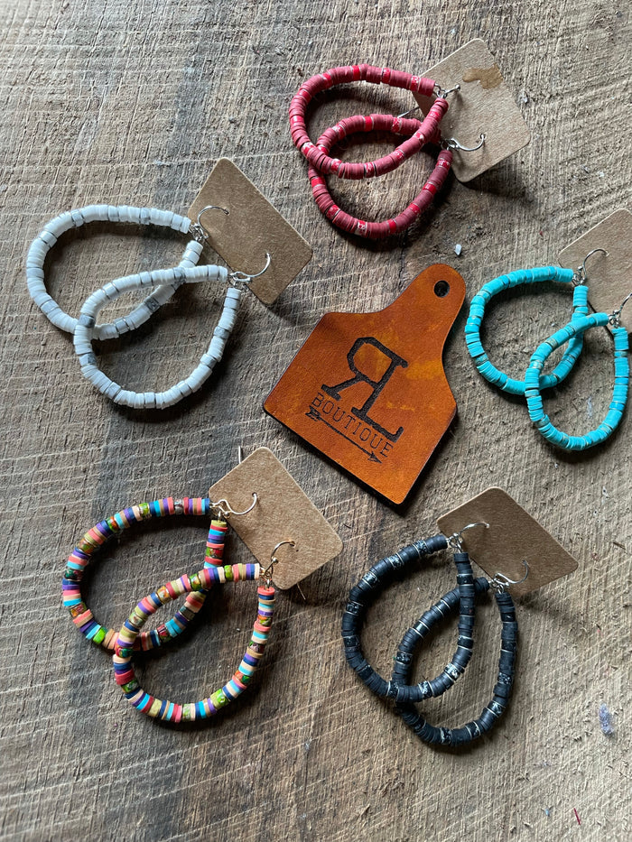 Jane Clay Teardrop Earring