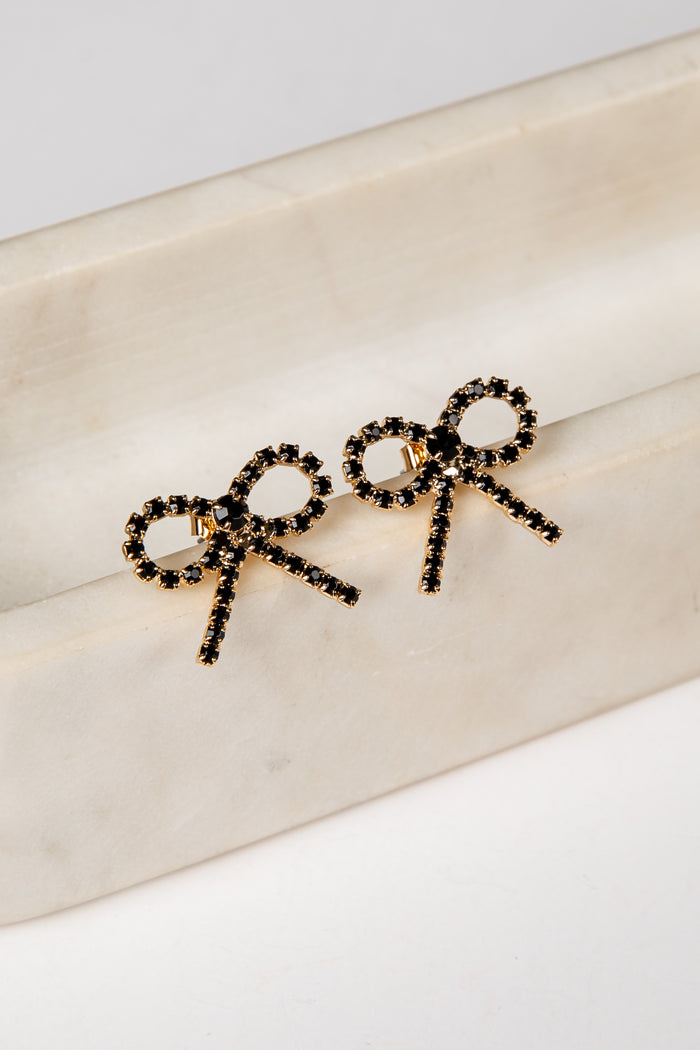 bow earrings