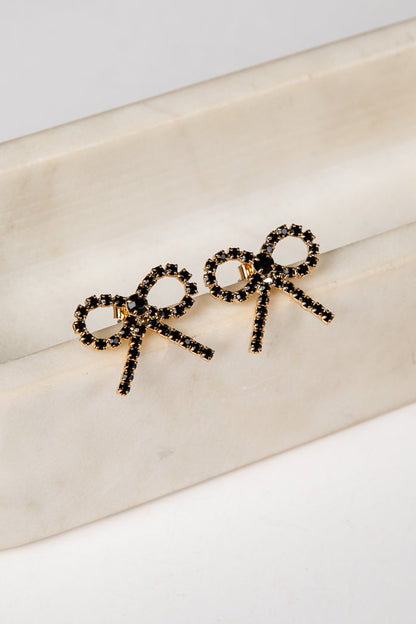 bow earrings