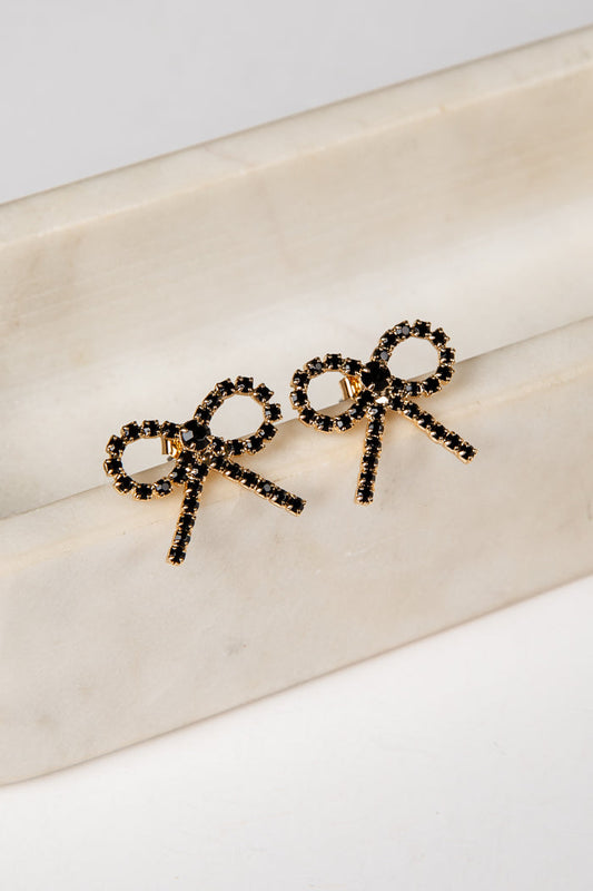 bow earrings