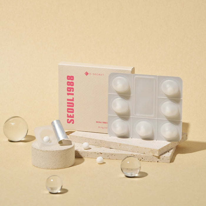 K - Secret SEOUL 1988 Boosting Ball : Collagen 100% (7 capsules) كرة تعزيز كي سيكريت سيول 1988: كولاجين 100% - Princess Cosmetics Qatar