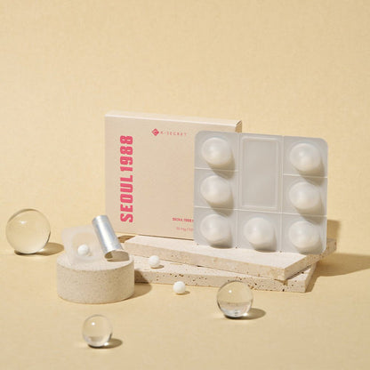 K - Secret SEOUL 1988 Boosting Ball : Collagen 100% (7 capsules) كرة تعزيز كي سيكريت سيول 1988: كولاجين 100% - Princess Cosmetics Qatar